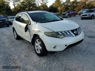 2009 Nissan Murano S with VIN JN8AZ18U19W019825, listed as a Copart auction lot 86984994 with 109,466 mi miles and Salvage Title. Bid and sale history available at carsss.com. Image 12.
