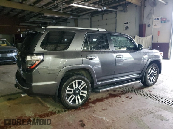 2016 Toyota 4Runner Limited with VIN JTEBU5JR6G5306023, listed as a Copart auction lot 56164395 with 227,188 mi miles and Salvage Title. Bid and sale history available at DreamBid. Image 3.
