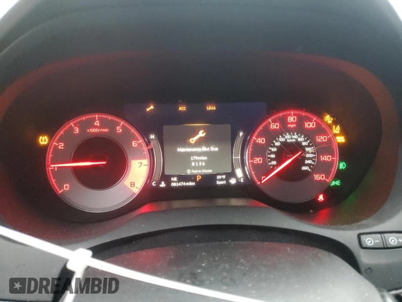 2019 Acura RDX w/A-Spec Pkg with VIN 5J8TC2H6XKL014340, listed as a Copart auction lot 82441563 with 81,474 mi miles. Bid and sale history available at carsss.com. Image 9.