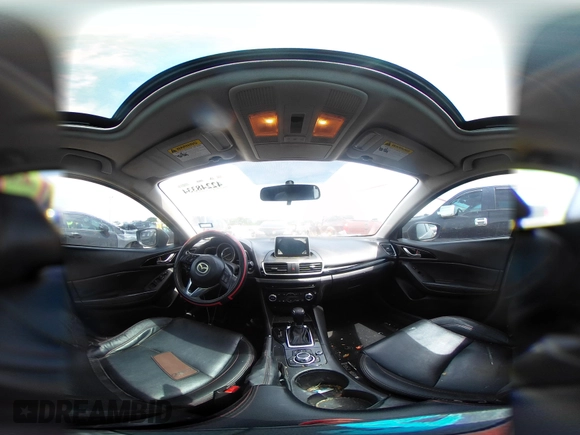 2014 Mazda 3 i Grand Touring z VIN JM1BM1M75E1151329, wystawiony jako IAAI lot #42248334 z przebiegiem 138 748 mil mil oraz . Historia ofert i sprzedaży dostępna na DreamBid. Obrazek 18.