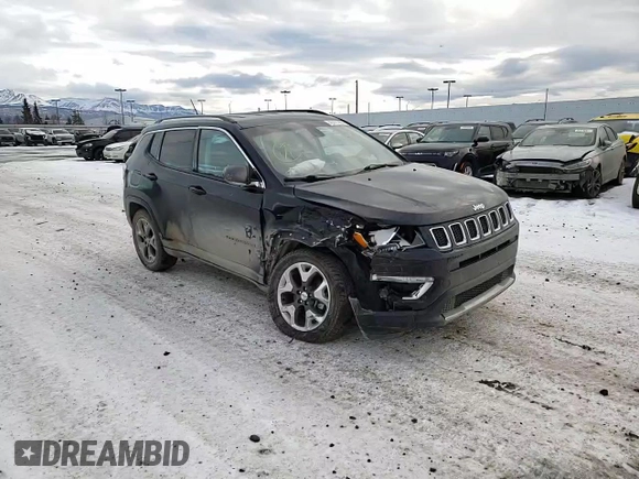 2020 Jeep Compass Limited with VIN 3C4NJDCB5LT208633, listed as a Copart auction lot 46477295 with 77,113 mi miles and Salvage Title. Bid and sale history available at carsss.com. Image 11.
