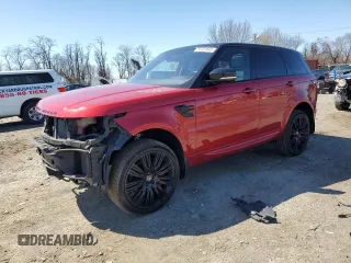 2019 Land Rover Range Rover Sport HSE Dynamic z VIN SALWV2SV3KA848928, wystawiony jako Copart lot #50221645 z przebiegiem 93 727 mil mil oraz Szkoda całkowita • Salvage title. Historia ofert i sprzedaży dostępna na DreamBid. Obrazek 1.