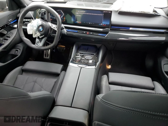 2024 BMW 5 Series 530i xDrive with VIN WBA53FJ02RCR14127, listed as a Copart auction lot 52926874 with 0 mi miles and Salvage Title. Bid and sale history available at carsss.com. Image 8.