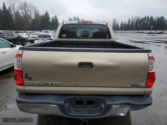 2004 Toyota Tundra SR5 with VIN 5TBET34124S458927, listed as a Copart auction lot 46712855 with 192,337 mi miles and Clean Title. Bid and sale history available at carsss.com. Image 6.