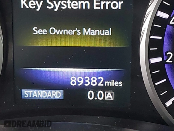 2015 Infiniti Q50 Premium with VIN JN1BV7AR1FM405854, listed as a IAAI auction lot 41516401 with 89,382 mi miles and . Bid and sale history available at DreamBid. Image 16.