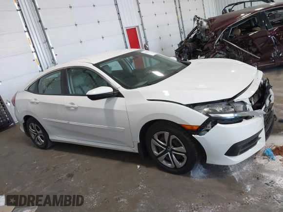 2017 Honda Civic LX with VIN 19XFC2F5XHE007668, listed as a IAAI auction lot 42219927 with 132,444 mi miles and . Bid and sale history available at DreamBid. Image 13.
