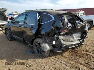 2020 Honda CR-V EX with VIN 7FART6H54LE025253, listed as a Copart auction lot 72110224 with 42,762 mi miles and Salvage Title. Bid and sale history available at DreamBid. Image 2.