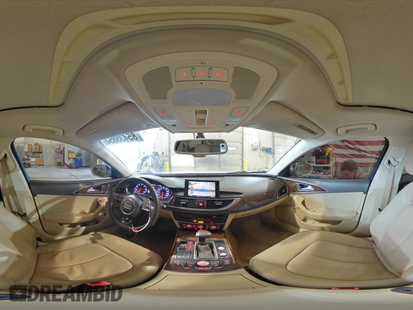 2013 Audi A6 2.0T Premium Plus with VIN WAUDFAFCXDN006742, listed as a Copart auction lot 85438854 with 119,601 mi miles and Salvage Title. Bid and sale history available at carsss.com. Image 13.