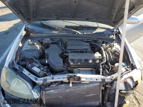 2001 Honda Civic LX with VIN 1HGEM21581L007005, listed as a Copart auction lot 80998594 with 0 mi miles and Salvage Title. Bid and sale history available at carsss.com. Image 12.