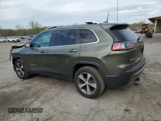 2019 Jeep Cherokee Limited with VIN 1C4PJMDX8KD276500, listed as a Copart auction lot 54837115 with 61,974 mi miles and Salvage Title. Bid and sale history available at carsss.com. Image 2.