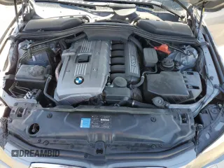 2006 BMW 5 Series 530i with VIN WBANE735X6CM34146, listed as a Copart auction lot 49740535 with 121,958 mi miles and Salvage Title. Bid and sale history available at carsss.com. Image 11.