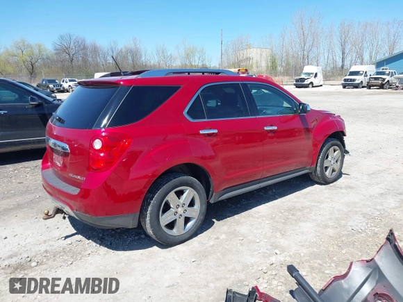 2014 Chevrolet Equinox LTZ with VIN 1GNALDEK2EZ116128, listed as a IAAI auction lot 42192139 with 154,124 mi miles and . Bid and sale history available at DreamBid. Image 4.