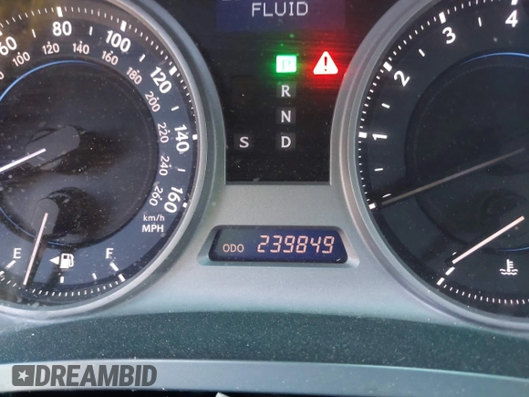 2008 Lexus IS 250 with VIN JTHBK262085079206, listed as a IAAI auction lot 42617081 with 239,849 mi miles and . Bid and sale history available at DreamBid. Image 7.