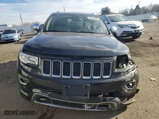 2014 Jeep Grand Cherokee Overland with VIN 1C4RJFCG8EC437489, listed as a Copart auction lot 41781595 with 174,862 mi miles and Salvage Title. Bid and sale history available at carsss.com. Image 5.