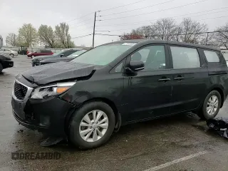 2016 Kia Sedona L with VIN KNDMA5C15G6149995, listed as a Copart auction lot 51649065 with 115,716 mi miles and Salvage Title. Bid and sale history available at carsss.com. Image 11.