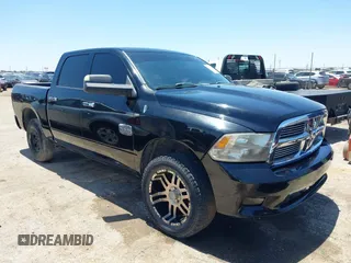 2012 Ram 1500 Laramie Longhorn with VIN 1C6RD7PT1CS303101, listed as a IAAI auction lot 42680130 with 183,291 mi miles and . Bid and sale history available at DreamBid. Image 1.
