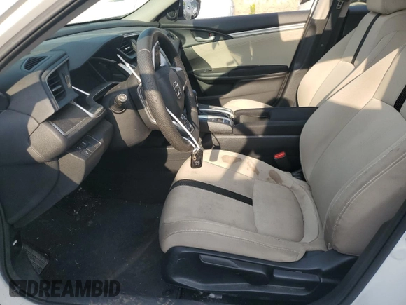 2017 Honda Civic Sedan EX-T with VIN 19XFC1F45HE205138, listed as a Copart auction lot 68492574 with 80,797 mi miles and Salvage Title. Bid and sale history available at carsss.com. Image 7.