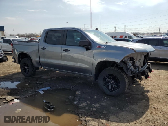 2020 Chevrolet Silverado 1500 LT Trail Boss with VIN 3GCPYFED3LG292782, listed as a Copart auction lot 51264565 with 51,135 mi miles and Salvage Title. Bid and sale history available at carsss.com. Image 4.
