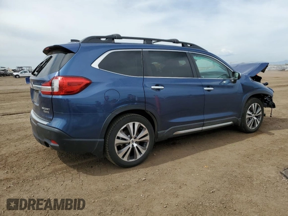 2022 Subaru Ascent Touring with VIN 4S4WMARDXN3428637, listed as a Copart auction lot 58927905 with 27,262 mi miles and Salvage title. Bid and sale history available at DreamBid. Image 3.