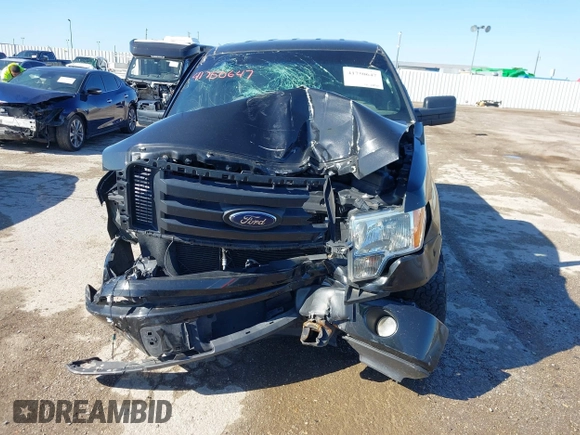 2012 Ford F-150 XL with VIN 1FTMF1CF1CFC54775, listed as a IAAI auction lot 41750647 with 11 mi miles. Bid and sale history available at carsss.com. Image 12.