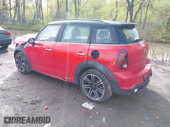 2014 MINI Countryman S with VIN WMWZC3C52EWP29433, listed as a IAAI auction lot 42179585 with 179,871 mi miles and . Bid and sale history available at DreamBid. Image 3.