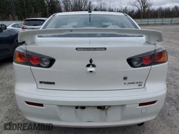 2016 Mitsubishi Lancer GT with VIN JA32U8FW9GU008199, listed as a Copart auction lot 50128115 with 171,881 mi miles and Clean Title. Bid and sale history available at carsss.com. Image 6.