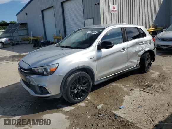 2018 Mitsubishi Outlander ES with VIN JA4AP3AU9JZ025070, listed as a Copart auction lot 61654985 with 122,303 mi miles and Salvage title. Bid and sale history available at DreamBid. Image 1.