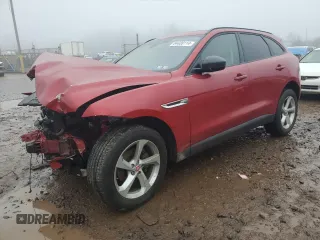 2018 Jaguar F-Pace 25t Premium z VIN SADCJ2FXXJA292623, wystawiony jako Copart lot #84408114 z przebiegiem 59 478 mil mil oraz Szkody całkowita. Historia ofert i sprzedaży dostępna na DreamBid. Obrazek 1.
