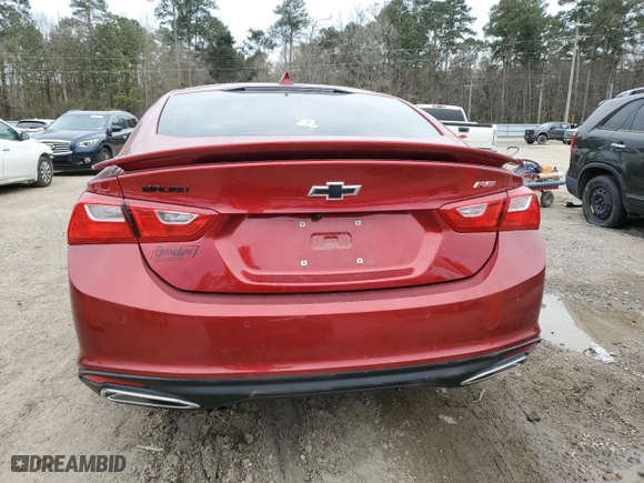 2024 Chevrolet Malibu RS with VIN 1G1ZG5ST1RF172273, listed as a Copart auction lot 45992695 with 8,362 mi miles and Salvage Title. Bid and sale history available at carsss.com. Image 6.