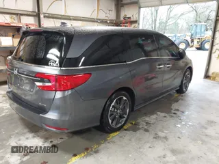 2024 Honda Odyssey Elite with VIN 5FNRL6H97RB031524, listed as a IAAI auction lot 41928350 with 11,681 mi miles. Bid and sale history available at carsss.com. Image 4.