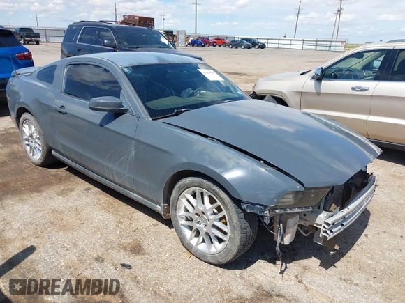 2013 Ford Mustang V6 with VIN 1ZVBP8AM0D5207837, listed as a IAAI auction lot 42464194 with 171,916 mi miles and . Bid and sale history available at DreamBid. Image 1.