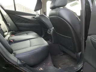 2023 Infiniti Q50 Luxe with VIN JN1EV7BP5PM510800, listed as a Copart auction lot 46805035 with 35,446 mi miles and Salvage Title. Bid and sale history available at DreamBid. Image 11.