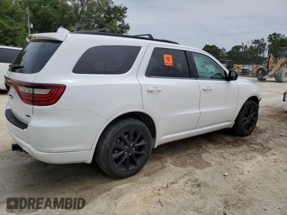 2018 Dodge Durango GT с VIN 1C4RDJDG7JC359872, выставлен на аукционе Copart как лот 57655665 с пробегом 110 073 миль миль и Списание • Salvage title. История ставок и продаж доступна на DreamBid. Изображение 3.