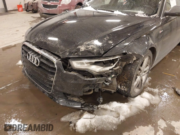 2012 Audi A6 Premium Plus with VIN WAUGGAFC5CN130863, listed as a IAAI auction lot 41327619 with 172,594 mi miles and . Bid and sale history available at DreamBid. Image 6.