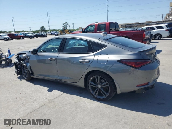 2023 Acura Integra Technology with VIN 19UDE4H6XPA018160, listed as a Copart auction lot 52121785 with 18,573 mi miles and Salvage title. Bid and sale history available at DreamBid. Image 2.