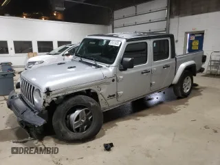 2022 Jeep Gladiator Sport S z VIN 1C6HJTAG5NL117583, wystawiony jako Copart lot #51912425 z przebiegiem 69 739 mil mil oraz Szkoda całkowita • Salvage title. Historia ofert i sprzedaży dostępna na DreamBid. Obrazek 1.