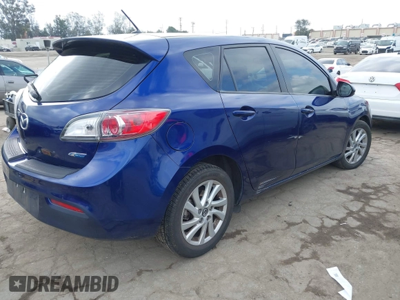 2013 Mazda 3 i Touring with VIN JM1BL1LPXD1795959, listed as a IAAI auction lot 42116268 with 100,412 mi miles and . Bid and sale history available at DreamBid. Image 4.