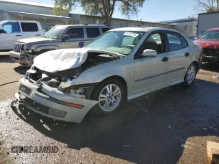 2005 Saab 9-3 Aero with VIN YS3FH49Y551015140, listed as a Copart auction lot 67372714 with Not Provided miles and Salvage Title. Bid and sale history available at carsss.com. Image 1.