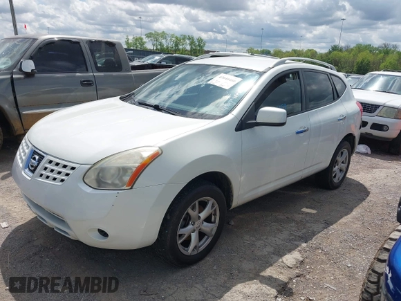 2010 Nissan Rogue S with VIN JN8AS5MT3AW011898, listed as a IAAI auction lot 42040480 with 188,700 mi miles and . Bid and sale history available at carsss.com. Image 2.