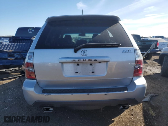 2004 Acura MDX Touring Pkg w/Navigation with VIN 2HNYD18854H549616, listed as a Copart auction lot 44373435 with 138,104 mi miles and Salvage Title. Bid and sale history available at carsss.com. Image 6.