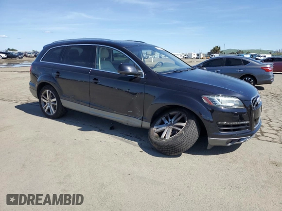 2012 Audi Q7 3.0T Premium Plus with VIN WA1LGAFE0CD000105, listed as a Copart auction lot 49528965 with 104,782 mi miles and Salvage Title. Bid and sale history available at carsss.com. Image 4.
