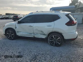 2020 Nissan Rogue SL with VIN 5N1AT2MT5LC751654, listed as a Copart auction lot 82113304 with 97,492 mi miles and Salvage Title. Bid and sale history available at carsss.com. Image 2.