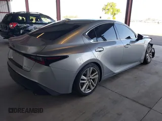 2021 Lexus IS 300 with VIN JTHCA1D24M5111198, listed as a IAAI auction lot 41944185 with 68,309 mi miles and . Bid and sale history available at DreamBid. Image 4.