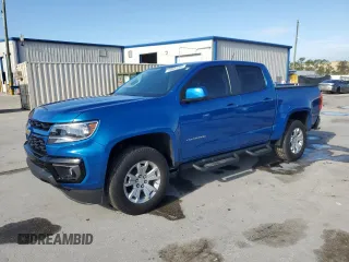 2022 Chevrolet Colorado 2WD LT with VIN 1GCGSCEN0N1324744, listed as a Copart auction lot 60887305 with 41,838 mi miles and Salvage title. Bid and sale history available at DreamBid. Image 1.