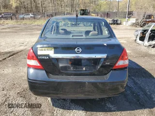 2011 Nissan Versa 1.8 S with VIN 3N1BC1AP1BL445678, listed as a Copart auction lot 51783365 with 107,807 mi miles and Salvage Title. Bid and sale history available at carsss.com. Image 6.