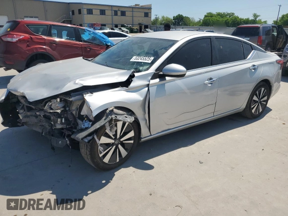 2021 Nissan Altima 2.5 SV with VIN 1N4BL4DV4MN329831, listed as a Copart auction lot 53245525 with 96,596 mi miles and Salvage Title. Bid and sale history available at carsss.com. Image 1.