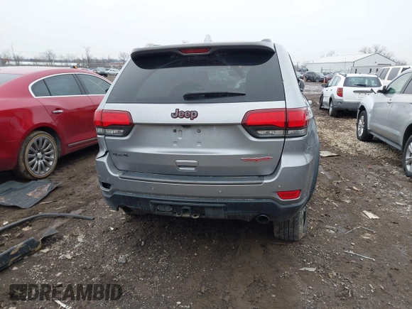 2021 Jeep Grand Cherokee Trailhawk with VIN 1C4RJFLG2MC579884, listed as a IAAI auction lot 41526769 with 115,461 mi miles. Bid and sale history available at carsss.com. Image 17.