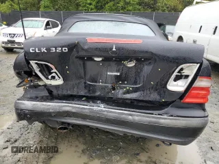 1999 Mercedes-Benz CLK 320/430 with VIN WDBLK65G2XT010875, listed as a Copart auction lot 72654434 with 193,291 mi miles and Salvage Title. Bid and sale history available at DreamBid. Image 6.