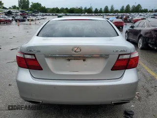 2007 Lexus LS 460 with VIN JTHBL46FX75031383, listed as a Copart auction lot 59386745 with Not provided miles and Salvage title. Bid and sale history available at DreamBid. Image 6.