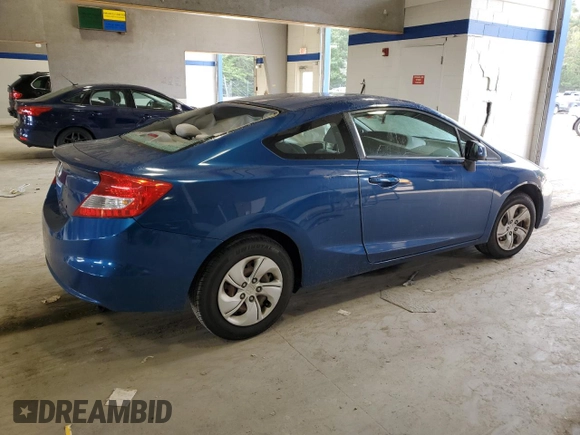 2013 Honda Civic Cpe LX with VIN 2HGFG3B50DH501568, listed as a Copart auction lot 69918444 with 177,826 mi miles and Salvage Title. Bid and sale history available at carsss.com. Image 3.